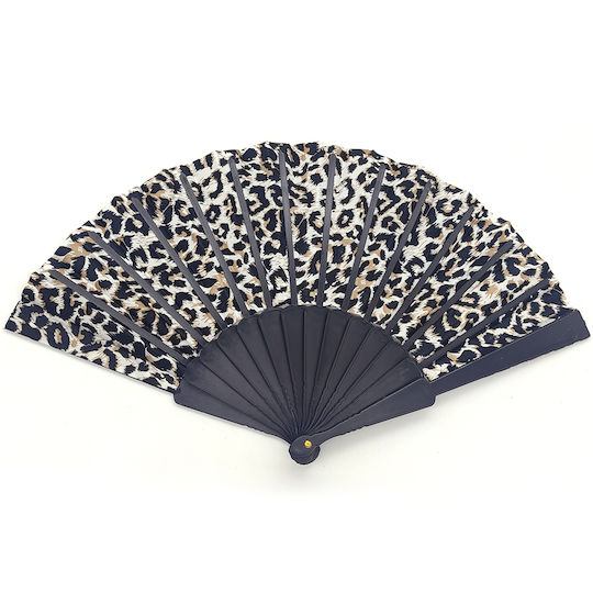 Evantaie Plastic Model Pictogram Leopard Alb