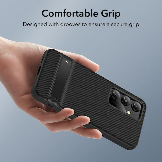 ESR Air Shield Boost Back Cover Plastic / Silicone 1.2mm Black (Galaxy S24+)