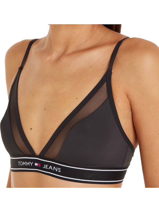 Tommy Hilfiger Bralette Σουτιέν Μαύρο