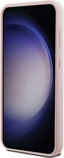 Karl Lagerfeld Choupette Back Cover Σιλικόνης Ροζ (Galaxy S23 FE)