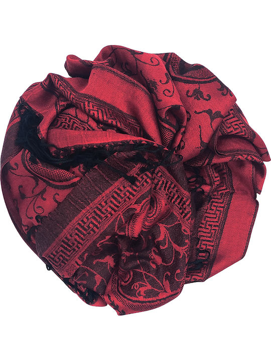 Gift-Me Women's Wool Scarf Red