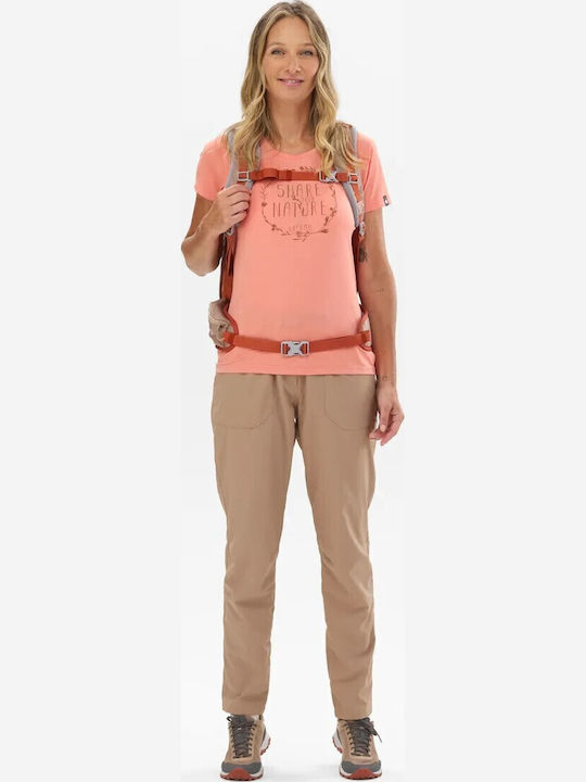 Lafuma Access Women's Hiking Long Trousers Beige