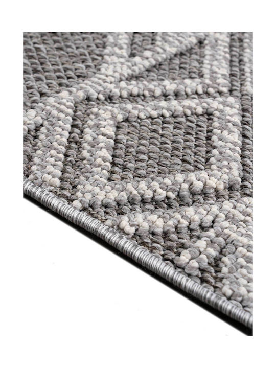 Madi Cone Rug Rectangular Grey