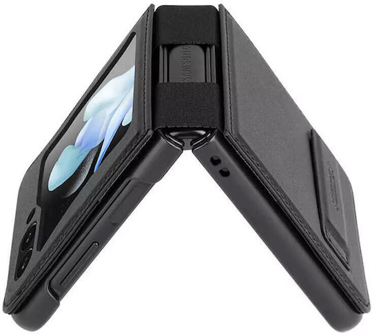Nillkin Qin Back Cover Δερμάτινο Μαύρο (Galaxy Z Flip5)