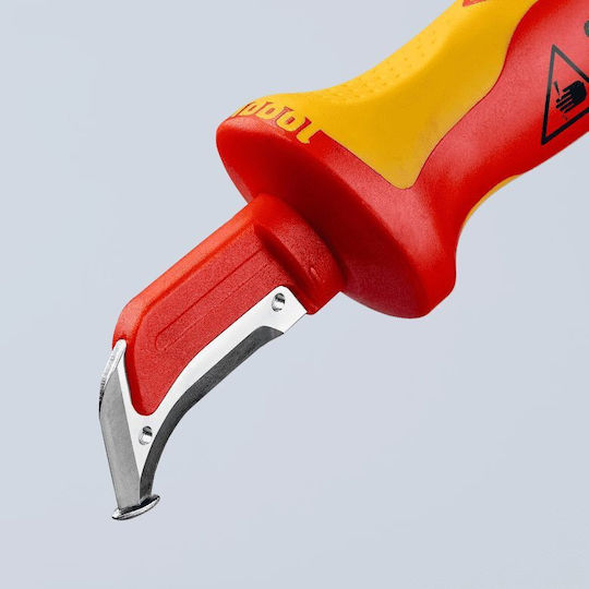 Knipex Coaxial Cable Stripper Sharpener with 180mm Length Blister