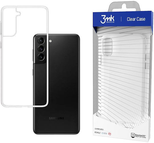 3MK Clear Задна корица Силикон 1.2мм Прозрачен (Galaxy S21 5G)