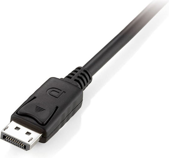 Equip Cable DisplayPort male - DisplayPort male 1.2m Μαύρο (119339)
