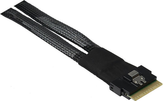 Кабел Inter-tech Sff 8654-8x Sff 8654-8x 0,75m