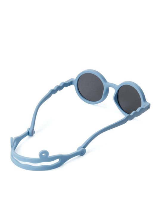 Olivio & Co Round Kids Sunglasses with Polarized Blue Lens