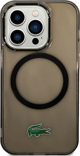 Lacoste Back Cover Πλαστικό Μαύρο (iPhone 15 Pro Max)
