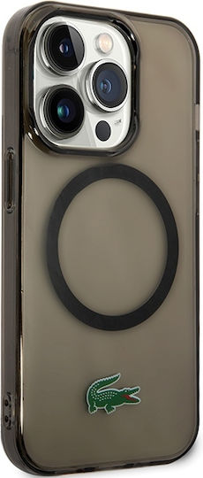 Lacoste Back Cover Πλαστικό Μαύρο (iPhone 15 Pro Max)