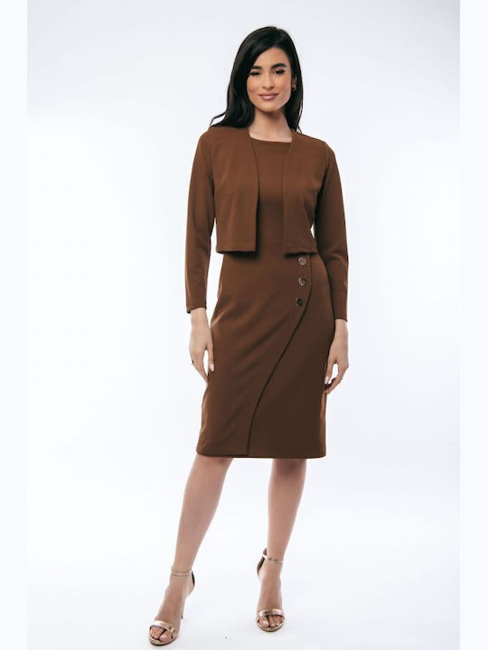 Women's Bolero Clay Brown
