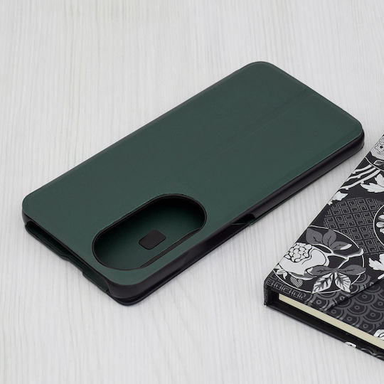 Techsuit Efold Book Σιλικόνης Πράσινο (Honor X7b - Techsuit eFold Series - Dark Green)