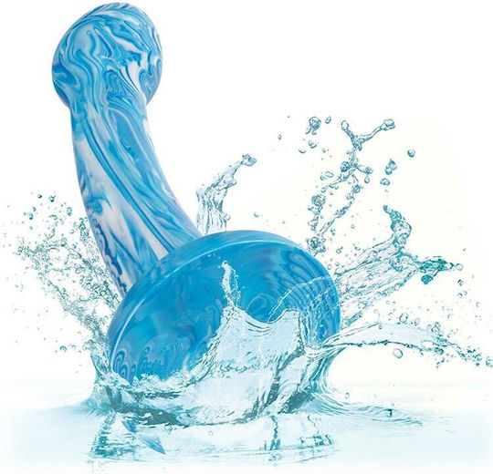 Calexotics Ρεαλιστικό Dildo Μπλε 17cm