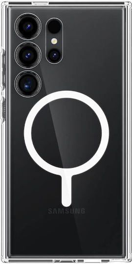 Spigen Ultra Hybrid MagFit Back Cover Πλαστικό 2mm Λευκό (Galaxy S24 Ultra)