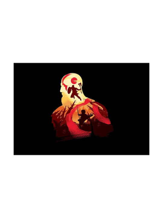 Αφίσα God Of War Kratos Minimalism 90x61cm Αφίσα God Of War Kratos Minimalism 90x61cm