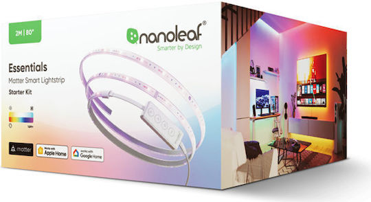 Nanoleaf Smart Ταινία LED Wi-Fi RGBW Φως 2m