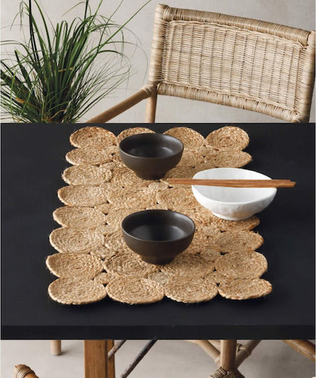Kentia Yute Placemats Din paie Bej 80x40cm 1buc