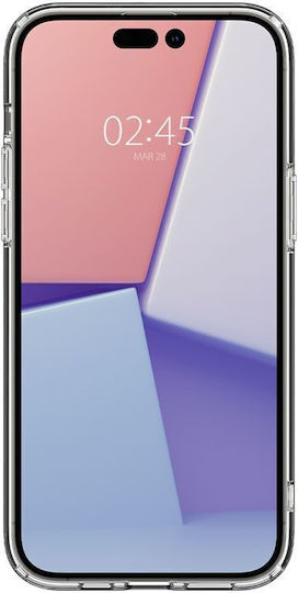 Spigen Crystal Hybrid Umschlag Rückseite Kunststoff Transparent (iPhone 14 Pro)