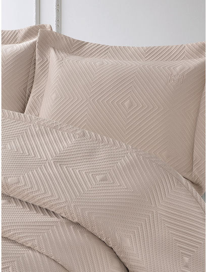 Beauty Home Ninie Σετ Υπέρδιπλο Άμμου 230x250cm 3τμχ Beauty Home Ninie Σετ Υπέρδιπλο Άμμου 230x250cm 3τμχ