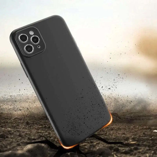Hurtel Soft Back Cover Πλαστικό / Σιλικόνης Μαύρο (Galaxy A15)