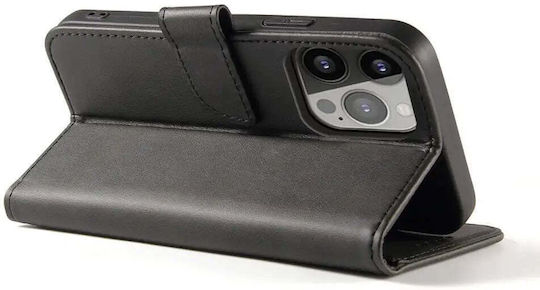 Hurtel Magnet Wallet Silicon Negru (Huawei Nova 12i)