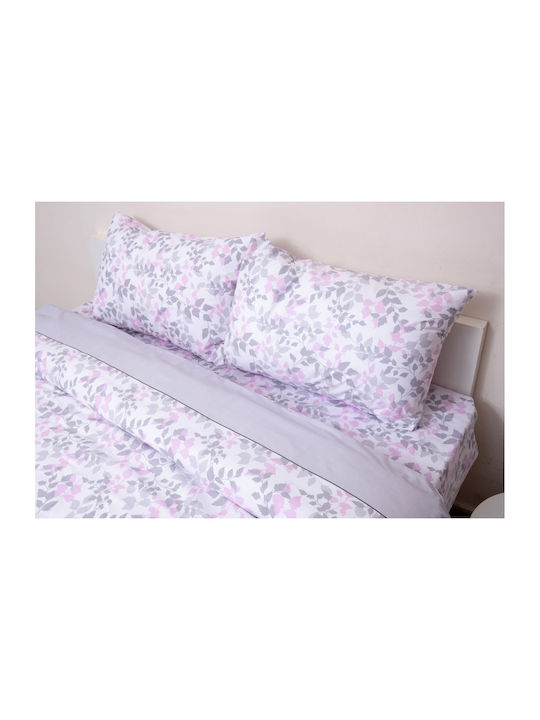 Anna Riska Bettwäsche-Set Einzel 160x270cm. Premium 5008 Gray 3Stück