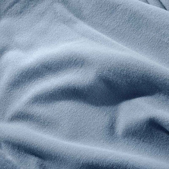 Peiraiki Patraiki Cearșaf Single Flanel 170x280cm. Dusk blue