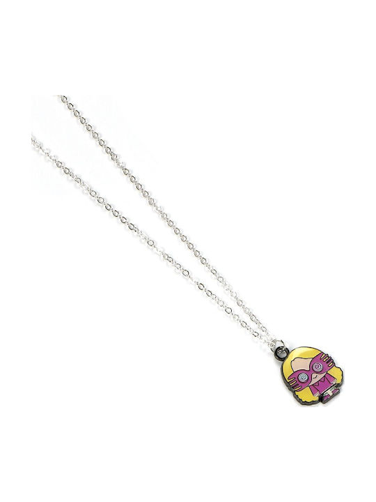 Harry Potter Luna Lovegood Silver Plated Pendant Necklace