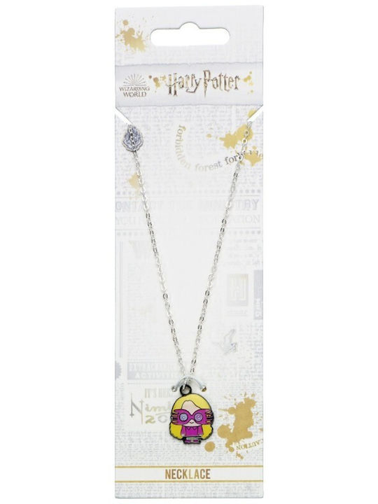 Harry Potter Luna Lovegood Silver Plated Pendant Necklace