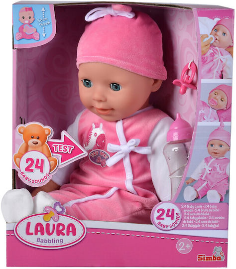 Simba Laura Baby Doll (GER) for 2+ Years 38 cm