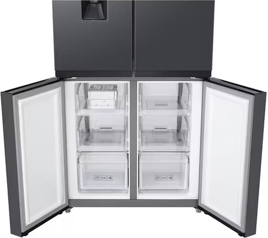 Samsung Side-by-Side Kühlschrank 488Es NoFrost H179.3xB83.3xT74cm. Schwarz RF48A401EB4/EF