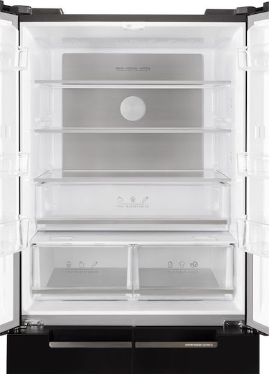 Tesla 511lt Total NoFrost Î189.8xL83.3xA64.8cm. Negru RF5100FMB