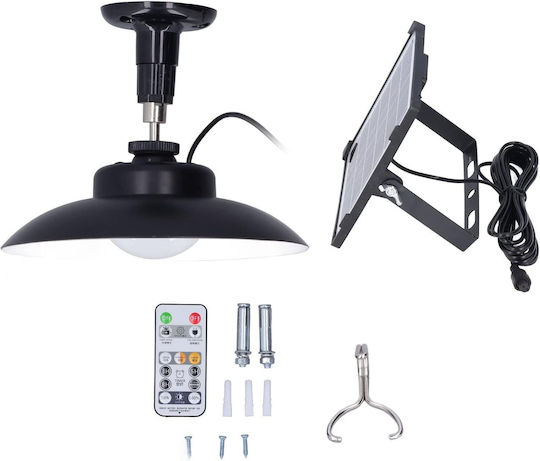 Lampă Solară Pentru Camping Waterproof Neagră