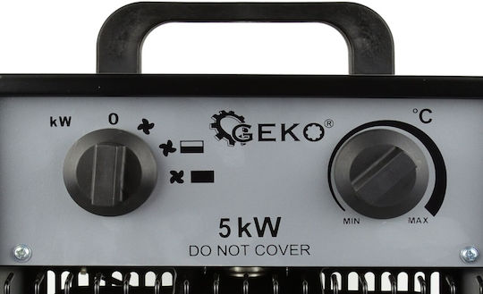 Geko Industrielles Elektro-Luftheizgerät 5kW
