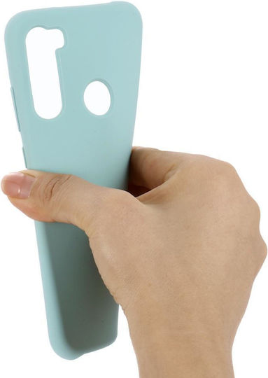 Pure Color Liquid Back Cover Σιλικόνης Μπλε (Galaxy Note 8Redmi Note 8 2021)