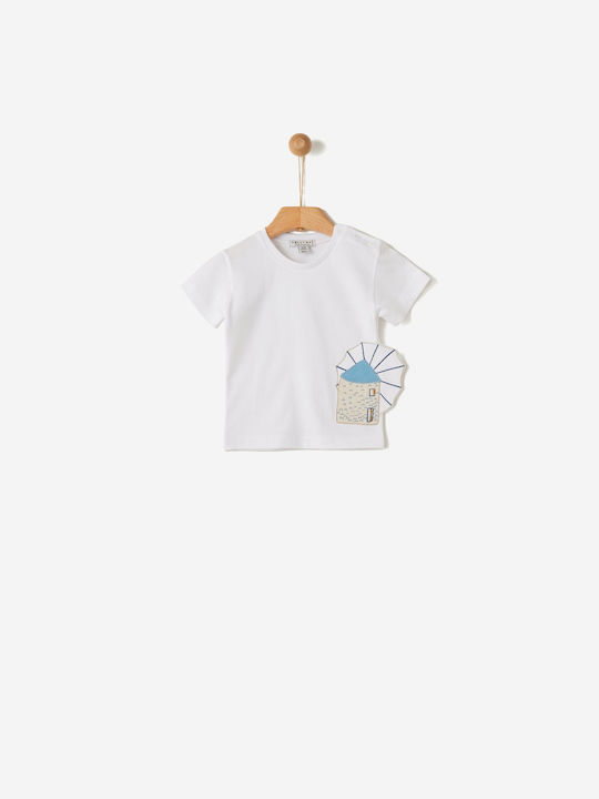 Yell Oh! Kinder-T-Shirt Weiß