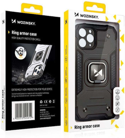 Wozinsky Ring Armor Back Cover Πλαστικό Μπλε (iPhone 11 Pro)