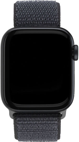 Apple Watch SE 2023 Aluminium 40mm Waterproof with Heart Rate Monitor (Midnight with Midnight Sport Loop)