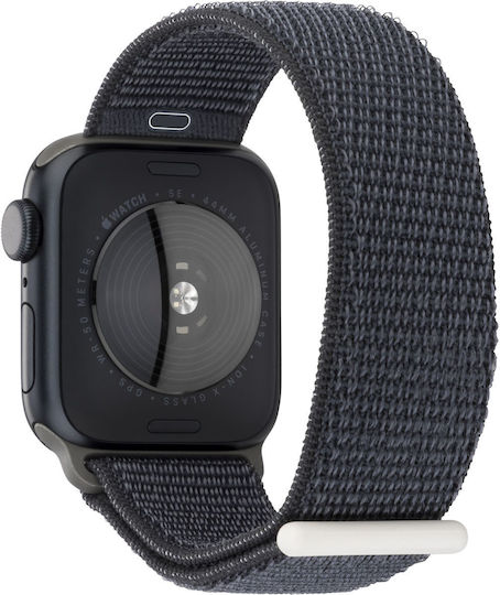 Apple Watch SE 2023 Aluminium 44mm Waterproof with Heart Rate Monitor (Midnight with Midnight Sport Loop)