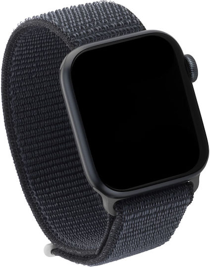 Apple Watch SE 2023 Aluminium 40mm Αδιάβροχο με Παλμογράφο (Midnight with Midnight Sport Loop)