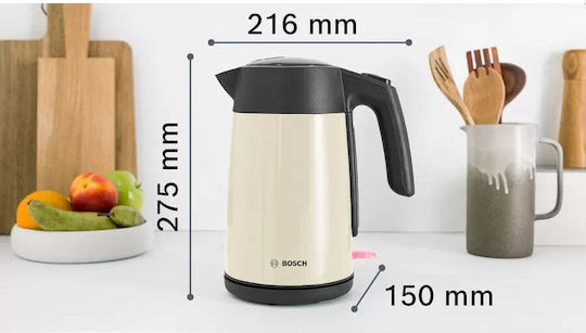 Bosch Fierbător 1.7lt 2400W Bej