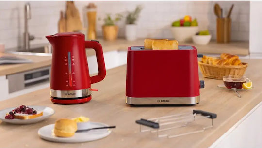 Bosch Mymoment Kettle 1.7lt 2400W Red