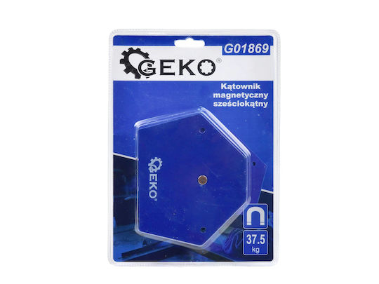 Geko G01869 Γωνία Συγκόλλησης με Μαγνητική Ικανότητα 37.5kg & Γωνίες 30° / 45° / 60° / 75° / 90° / 135°