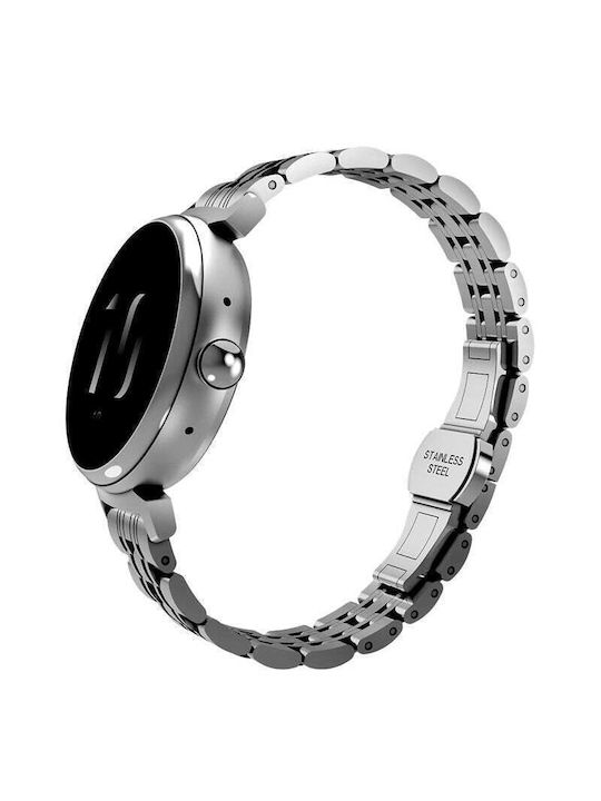 HiFuture Aura Smartwatch with Heart Rate Monitor (Silver)