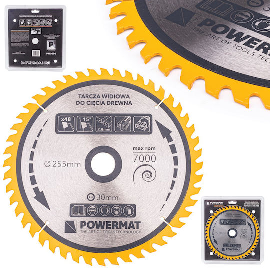 Powermat Диск за рязане с 48 Зъба 230мм