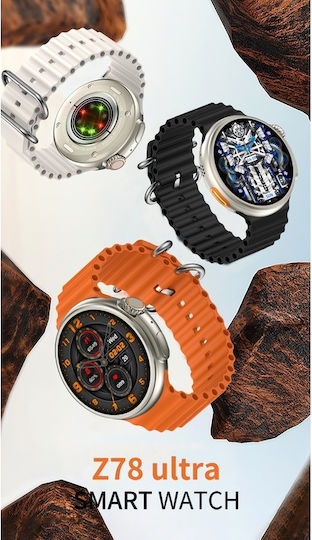Z78 Ultra 49mm Smartwatch (Portocaliu)