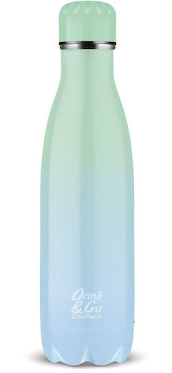 Thermoflasche Coolpack Farbverlauf Mojito