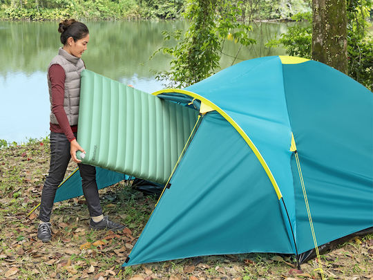 Bestway Semi-Double Camping Sleeping Mat 198x71cm Thickness 7.5cm Green