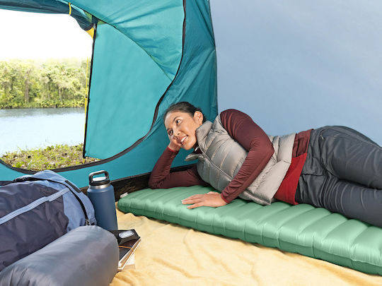 Bestway Semi-Double Camping Sleeping Mat 198x71cm Thickness 7.5cm Green